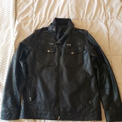Faux Leather Jacket 