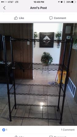 I'm looking for a metal rack like this or similar to this