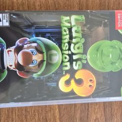 Nintendo Switch Luigis Mansion 3