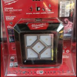 Milwaukee ROVER M12 LED Flood Light.  Tool-Only 