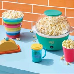 Tabitha Brown Target Electric Popcorn Maker  Non-Stick UP to 20 Cups ,green