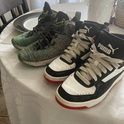 Nike And Puma Shoes-/ Puma- 4.5 Size Nike-5y