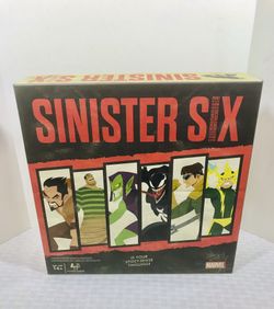 brand new Cardinal Games Marvel Sinister Six Board Game