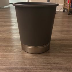 MUST GO BY WEDNESDAY - Small Grey Trash Bin