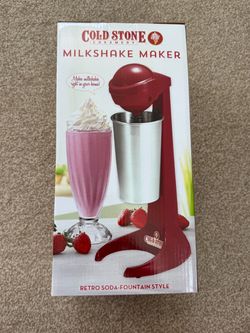 New Cold stone milkshake maker gift