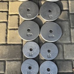 120 Pound Standard Weight Set