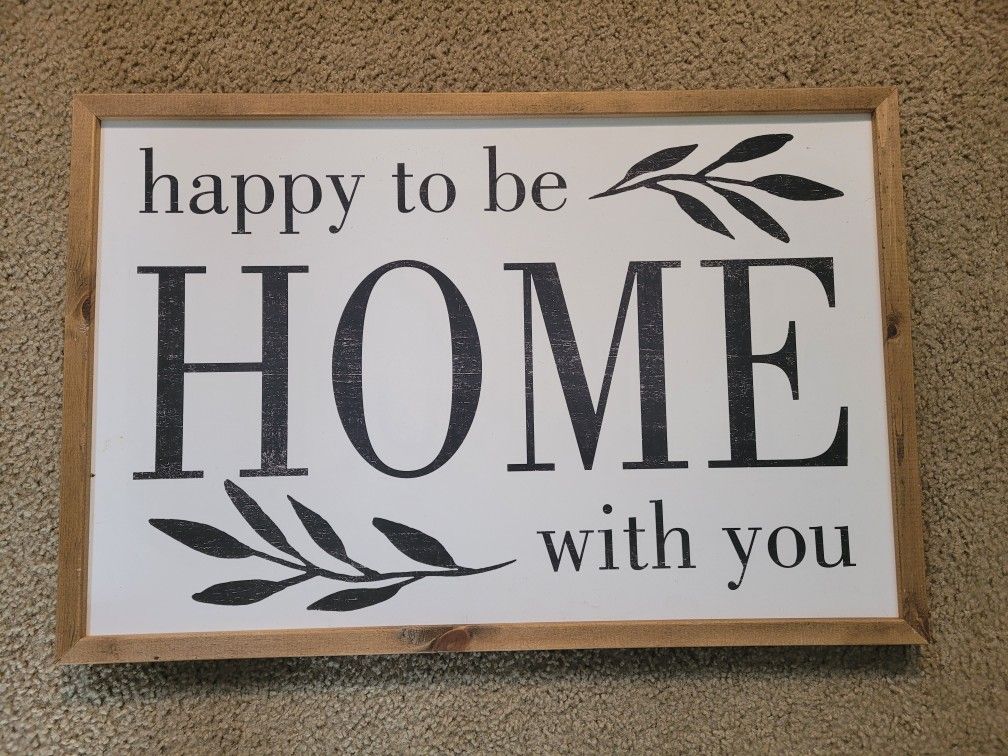Decorative Home Sign