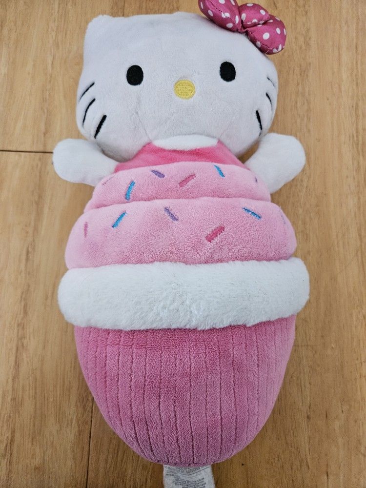Hello Kitty Cupcake Stuffed Animal 