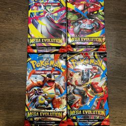 Pokemon Mega Evolution Booster Packs 
