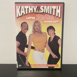 Kathy Smith Latin Rhythm Workout DVD Sony Timesaver Dance Easy Steps 1999