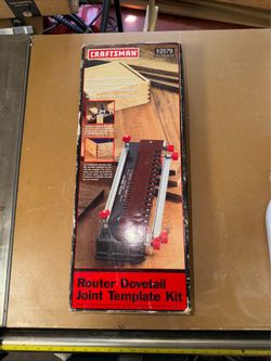 Craftsman Router Dovetail Kit 92579
