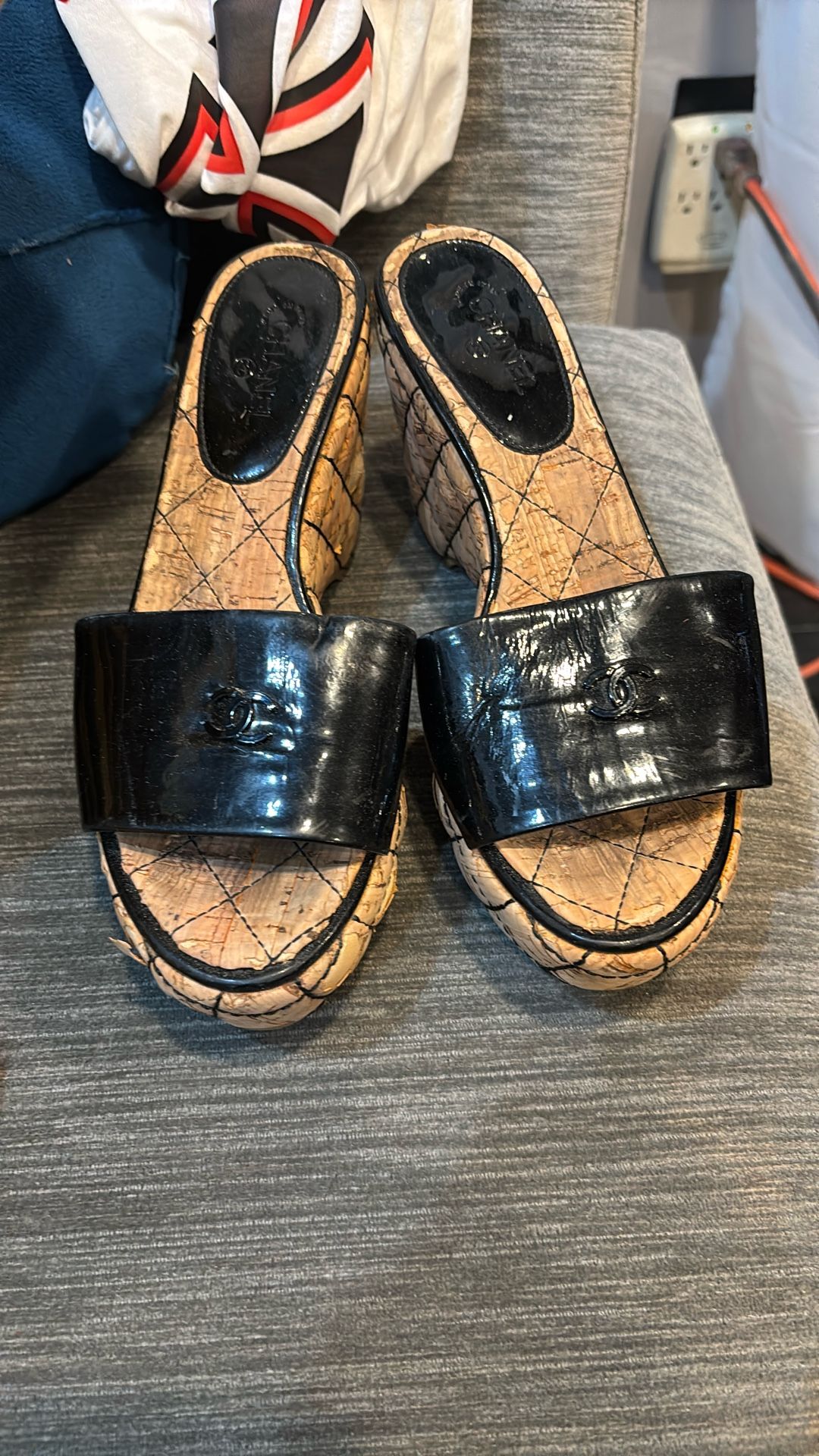 Chanel Wedges