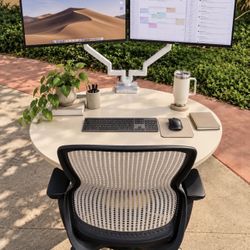 Human Scale Dual Pro Monitor Arms 