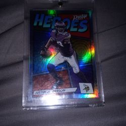 2022 Panini Prestige - Heroes Insert Justin Jefferson 