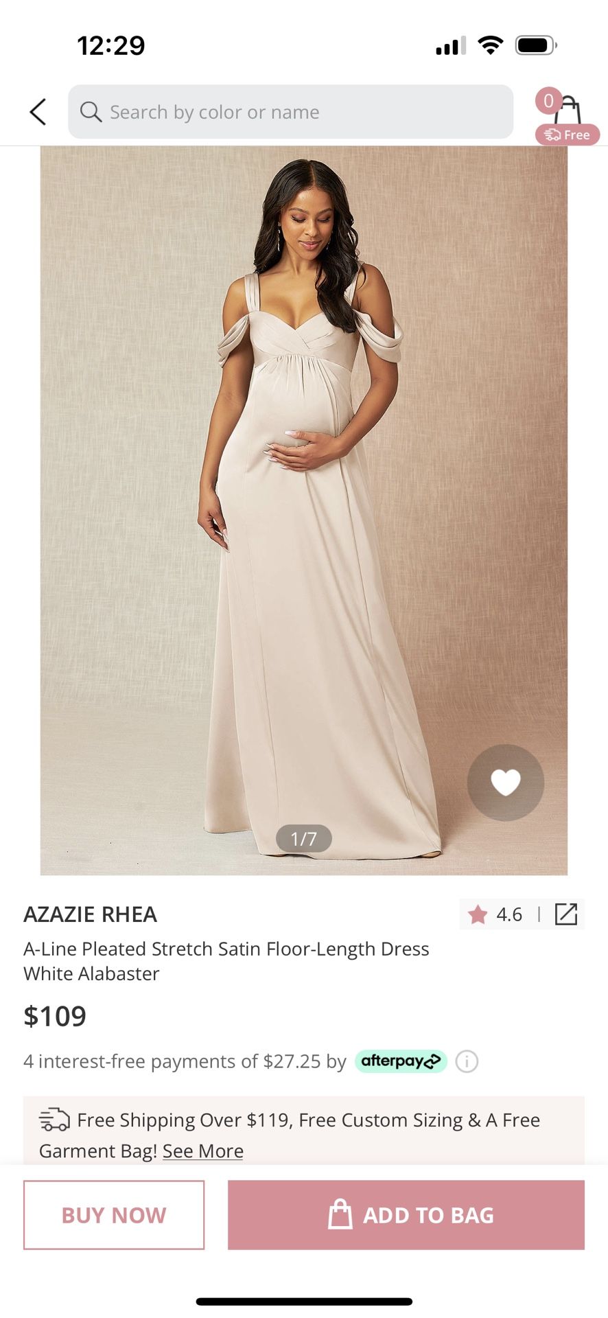 Maternity Bridesmaid/wedding Guest Dress 