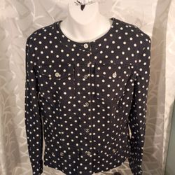 Women's Chaps Denim Jacket Size Large