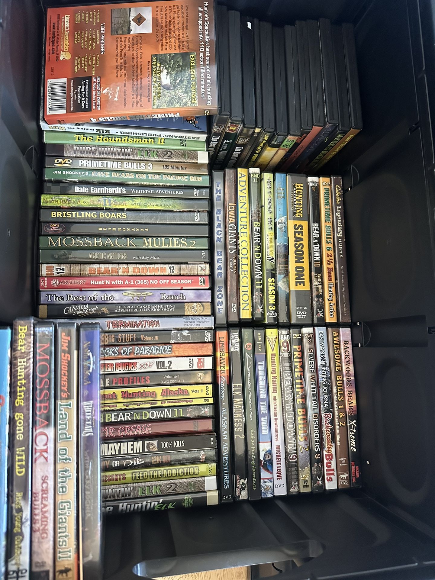 Lot of 75 Various Hunting DVDs