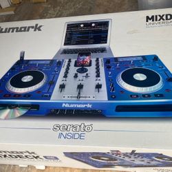 Numark Special Edition Blue Mixdeck DJ System 