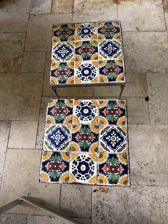Mosaic End Tables