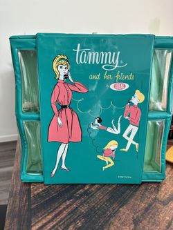 2 Vintage Doll Cases 