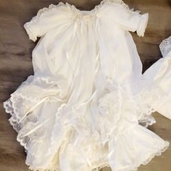 Baby Doll BAPTISM DRESS!