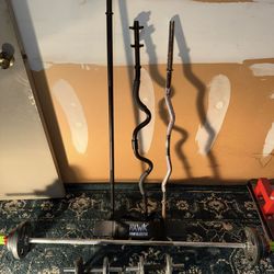 1-in Gym weights + bars + more!