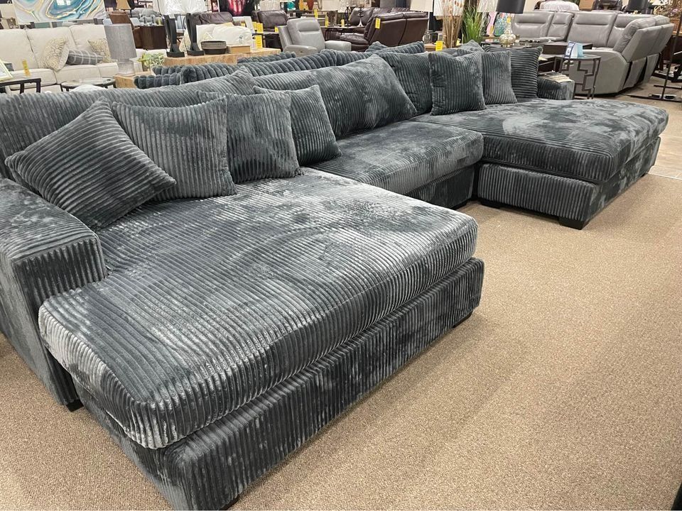 NEW Modular Oversized Sectional Sofa Chaise Corduroy COLOR OPTIONS