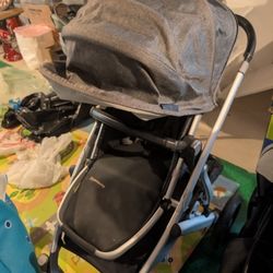 Upper Baby Stroller+ Basinet