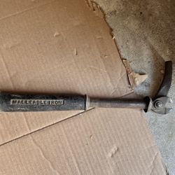 3 Tools-Nail Puller, Sledge Hammer, Iron Double Sided Pick