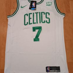 Jaylen Brown Boston Celtics White Jersey 