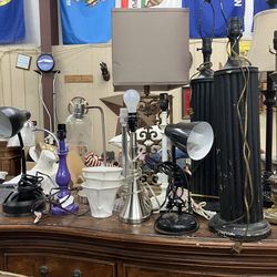 Lamps and artwork (read description )