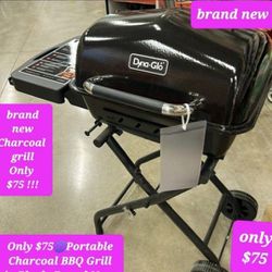 $75☀️Charcoal Grill Brand New with 313 sq. in. total cooking area This Portable charcoal grill folds for easy transport.