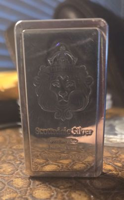 SCOTTDALE 10 Troy Ounce .999 Silver Bar