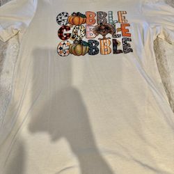 Women’s Turkey Short Sleeve Shirt (Medium)