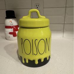 Rae Dunn Poison Jar