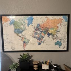 Large World Map