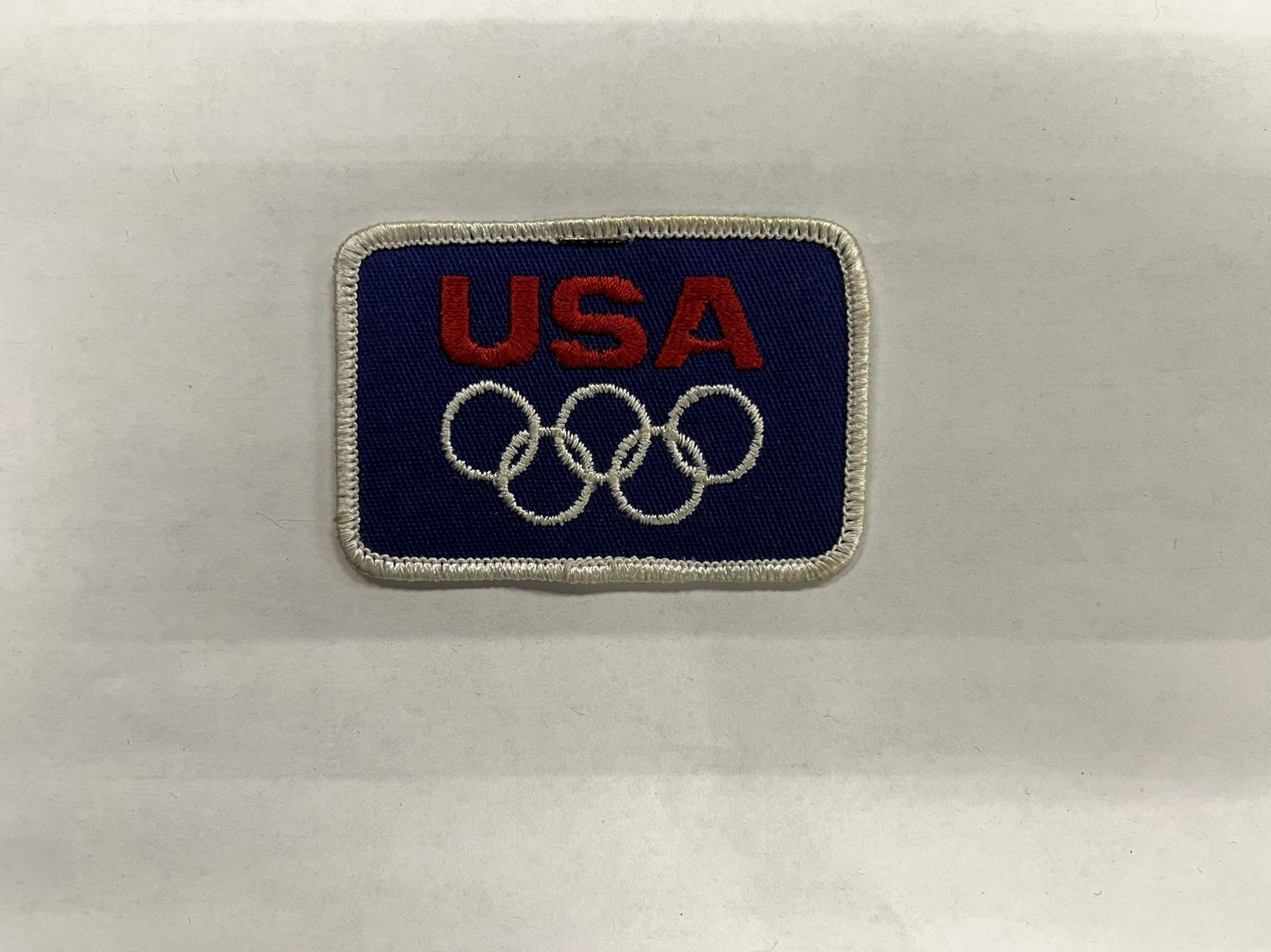 Vintage USA Olympic Rings Patch