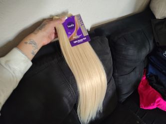 Platinum Blonde Human Hair Bundles