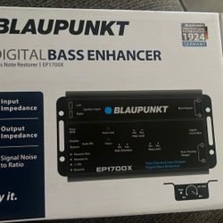 Blaupunkt EP1700X Car Audio 2 Channel Line Output and Digital Bass Enhancer