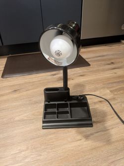 Desk Lamp organizer - $5