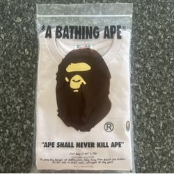 Bape Ape Head Tee DS Size Large 