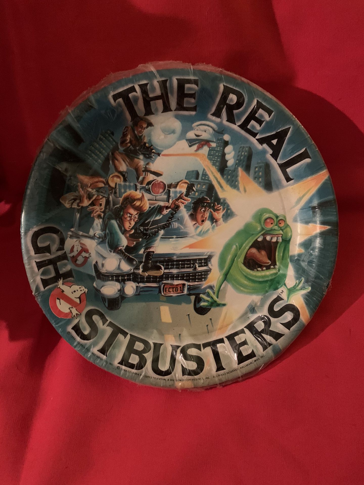 Vintage Ghostbusters Paper Plates /sealed