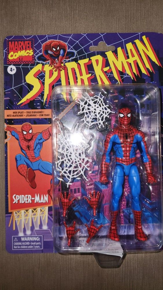 Marvel Legends Walmart Exclusive Cell Shaded Spiderman