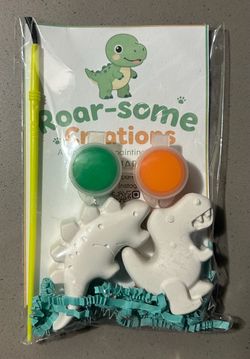 17 Roar-some Creations Dinosaur Paint Kit