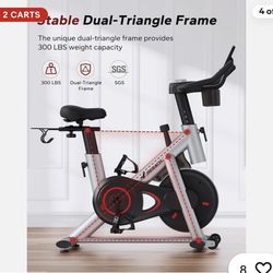 MERACH S26 Exercise Magnetic Stationary Bike Indoor