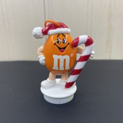Vintage 1992 Orange M&M Tube Topper/Ornament