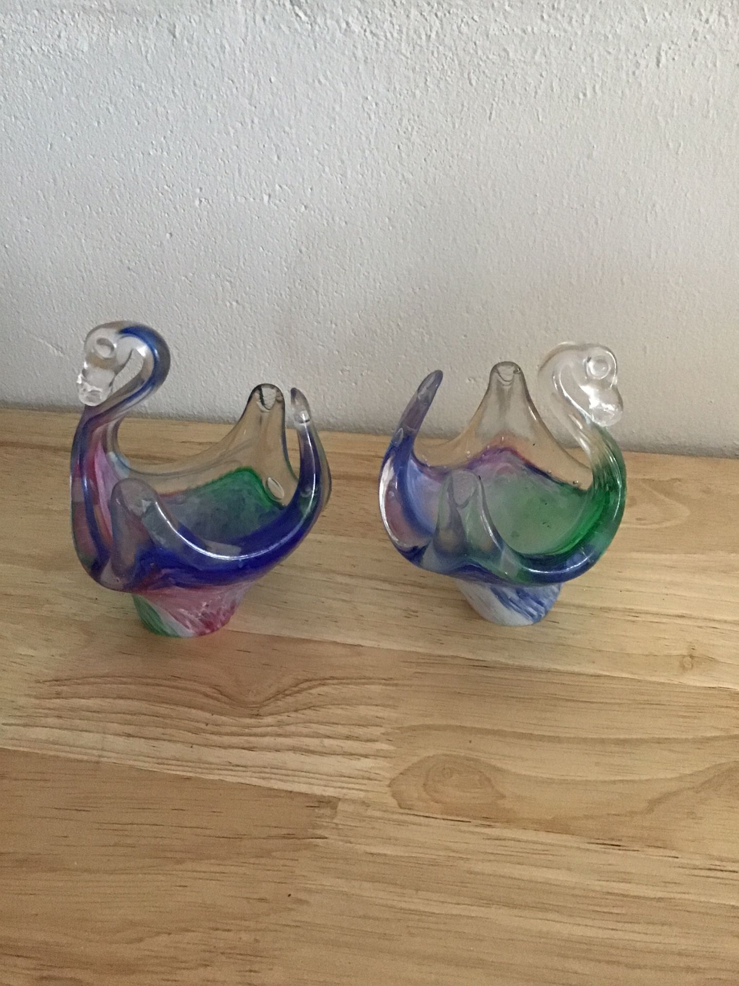 Murano Glass Swans
