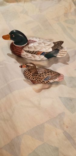 SET (2) VINTAGE COLLECTIBLE DUCKS