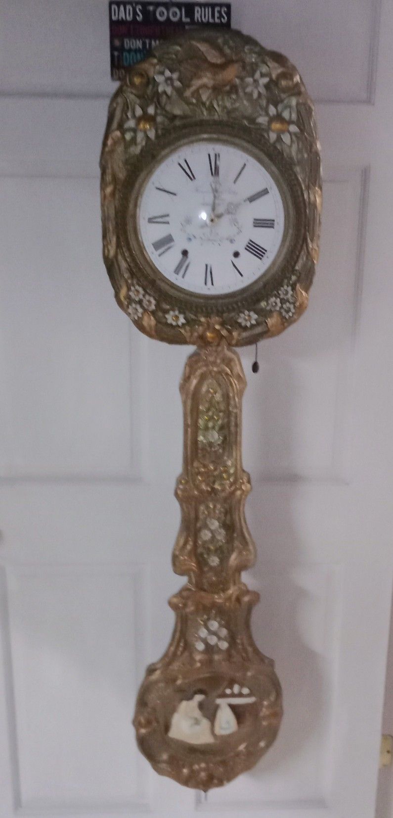 Hand Made Vintage Clock