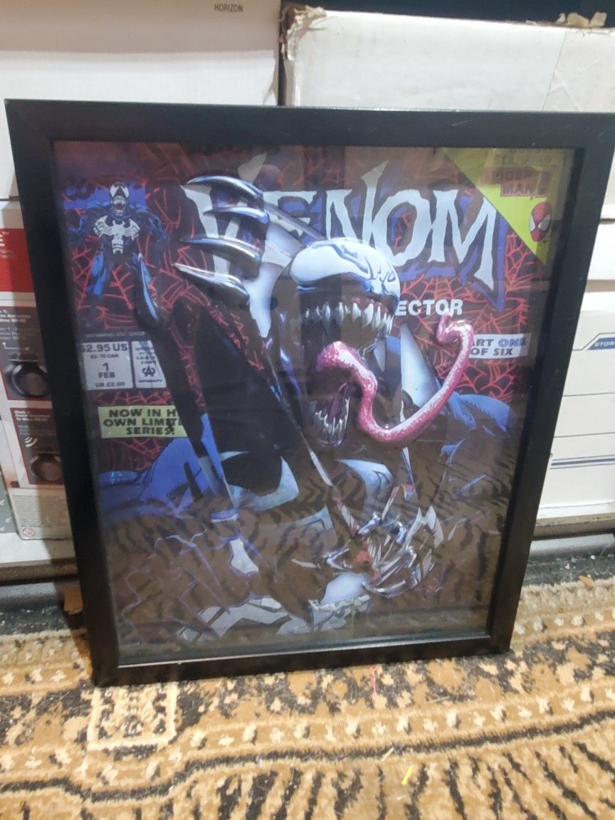 Marvel Comics Venom Lethal Protector 3-D Wall Art